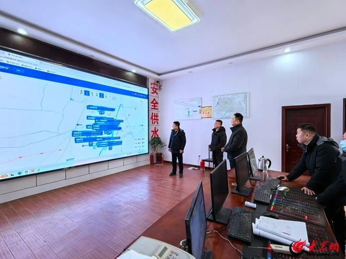 郓城县自来水有限公司开展供水设施安全排查_郓城_大众网(图1)